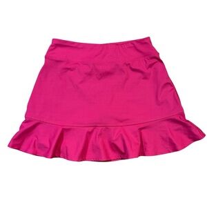 Tommy Bahama Golf Tennis Skort Pink Stretch Like New Small S EUC Ruffled Pocket